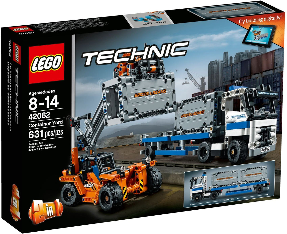 LEGO 42062 Container Yard – Like New | Grade A