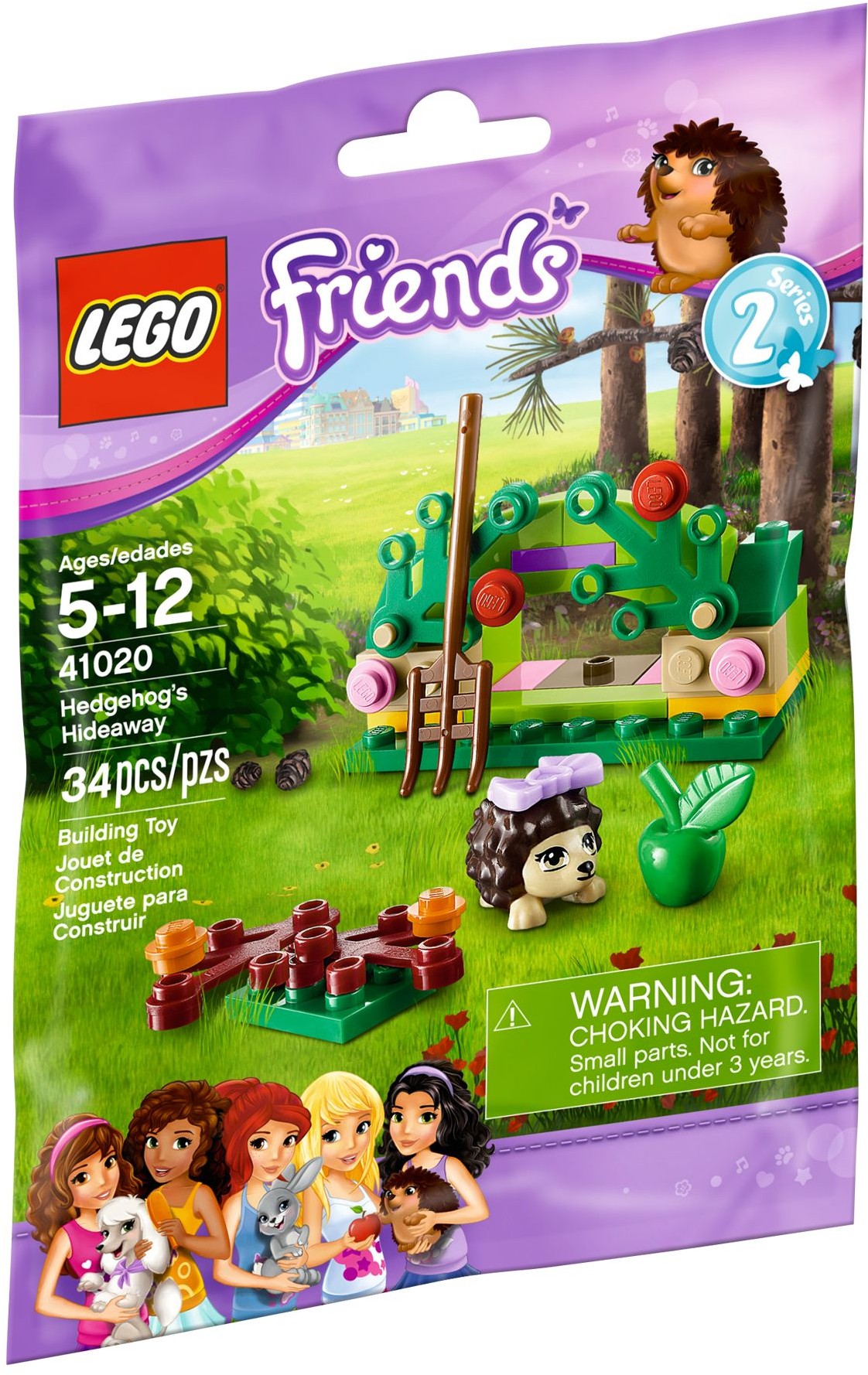 LEGO 41020 Hedgehog's Hideaway – Like New | Grade A