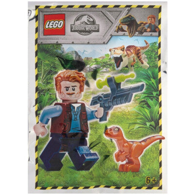 LEGO 121904 Owen with Baby Raptor – Like New | Grade A