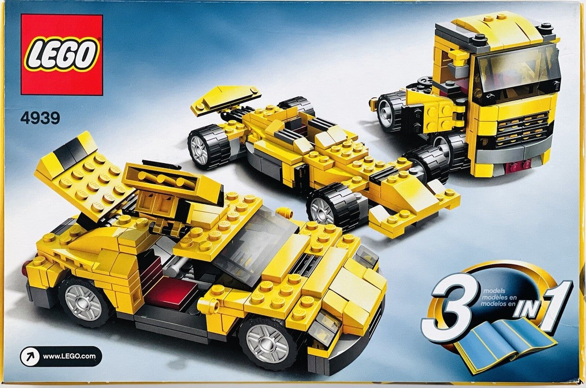 LEGO 4939 Voitures cool – Boîte abîmée | Grade A