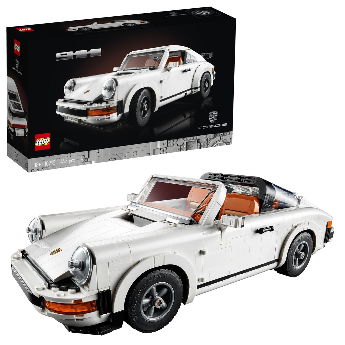 LEGO 10295 Porsche 911 Turbo & 911 Targa – Used | Grade A
