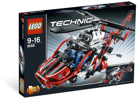 LEGO 8068 L'hélicoptère de sauvetage – Comme neuf | Grade A