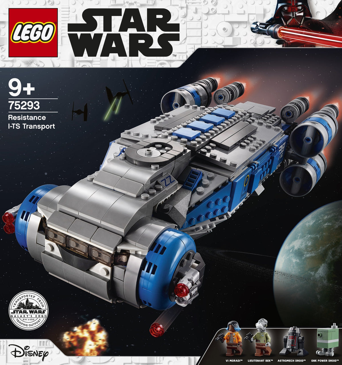 LEGO 75293 Le transport I-TS de la Résistance – Comme neuf | Grade A