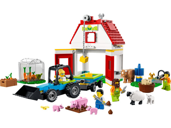 LEGO 60346 Barn & Farm Animals – Imperfect Box | Grade A