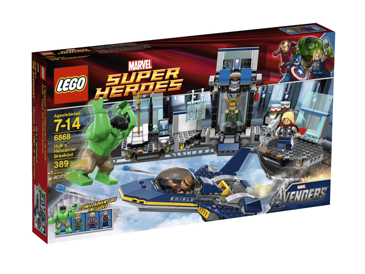 LEGO 6868 Hulk's Helicarrier Breakout – Used | Grade A