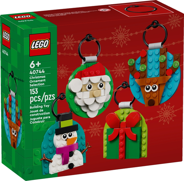 LEGO 40744 Christmas Ornament Selection – Like New | Grade A