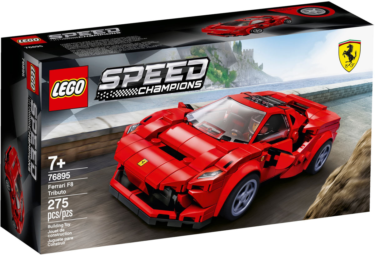 LEGO 76895 Ferrari F8 Tributo – Like New | Grade A