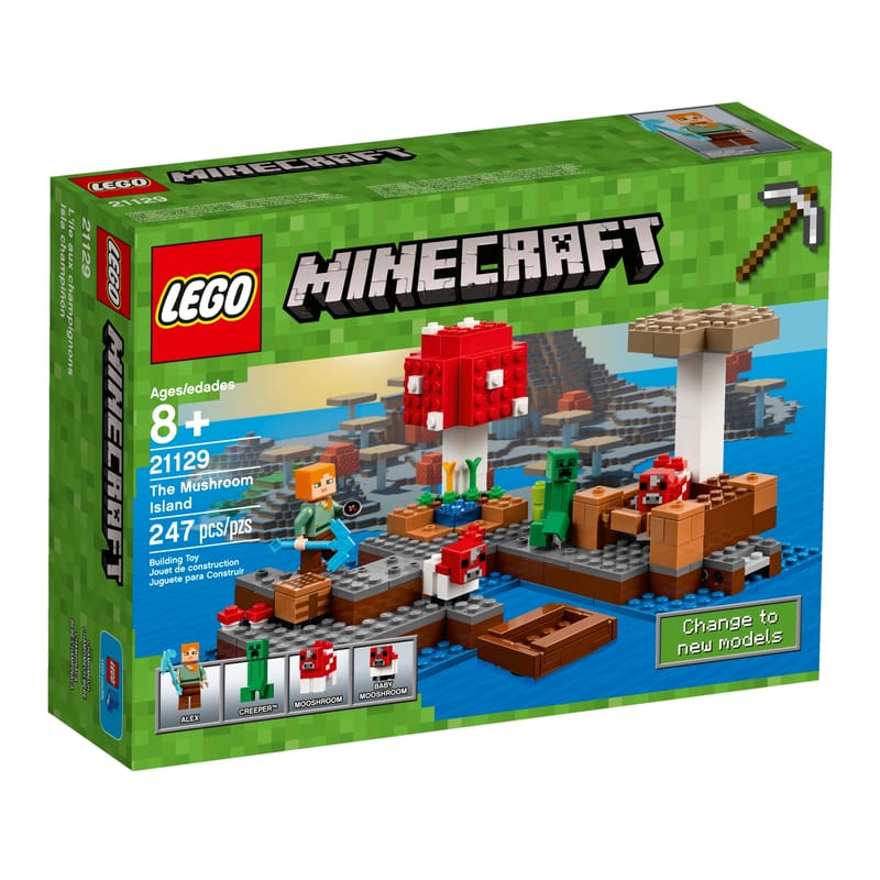 LEGO 21129 The Mushroom Island – Like New | Grade A