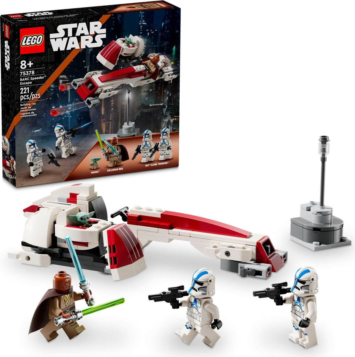 LEGO 75378 L'évasion en speeder BARC – Occasion | Grade A