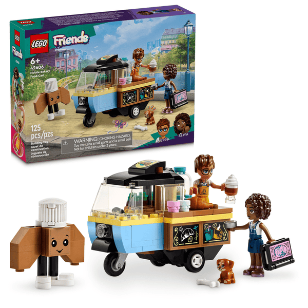 LEGO 42606 Mobile Bakery Food Cart – Imperfect Box | Grade A