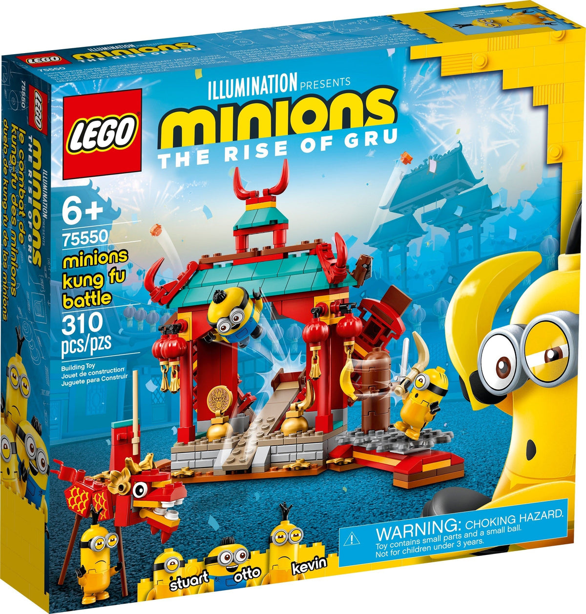 LEGO 75550 Minions Kung Fu Battle – Like New | Grade A