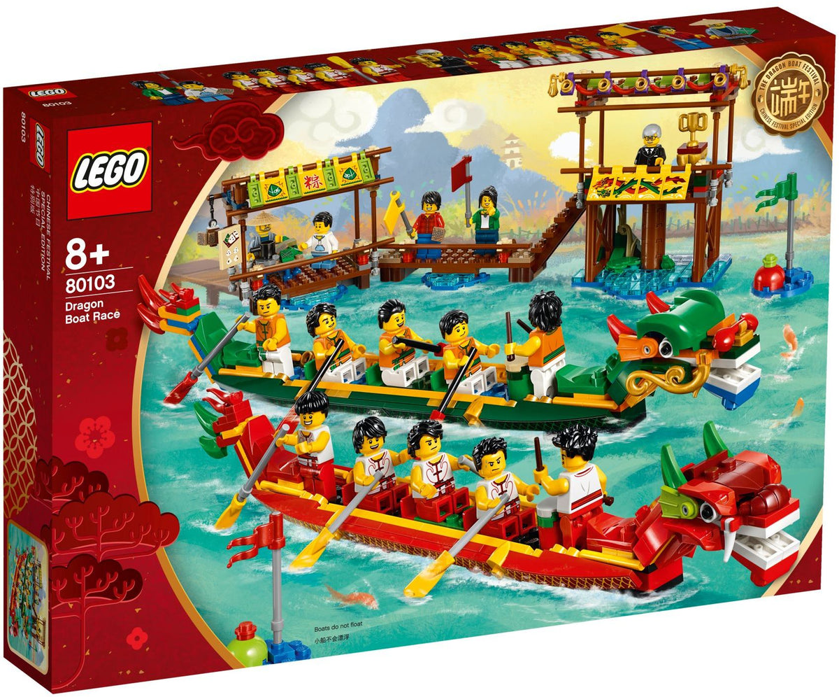 LEGO 80103 La course de bateaux-dragons – Comme neuf | Grade A