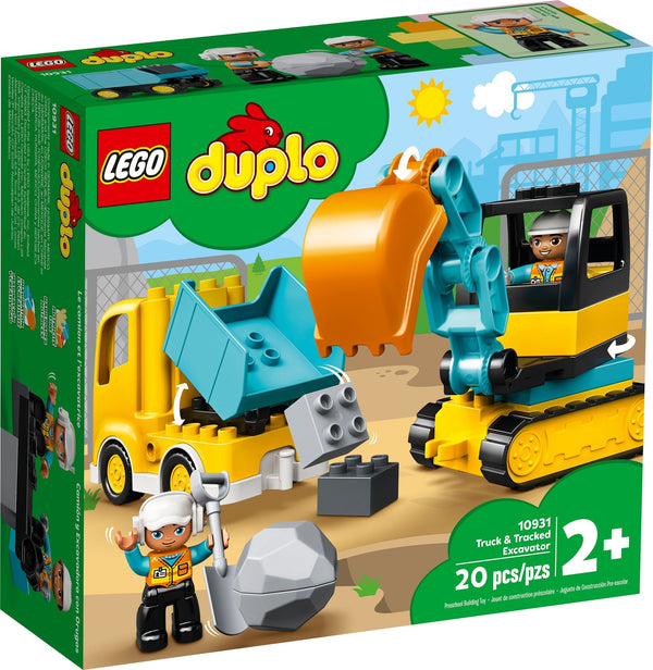 LEGO 10931 Truck & Tracked Excavator – Like New | Grade A