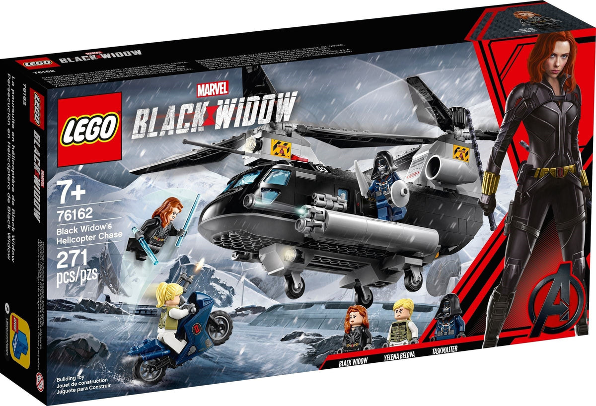 LEGO 76162 La poursuite en hélicoptère de Black Widow – Occasion | Grade A