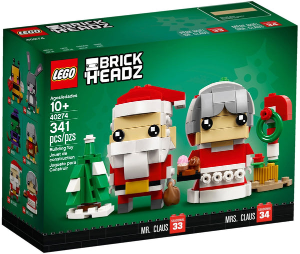 LEGO 40274 Mr. Claus & Mrs. Claus – Imperfect Box | Grade A