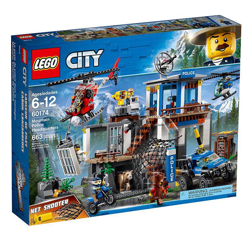 LEGO 60174 Mountain Police Headquarters – Like New | Grade A