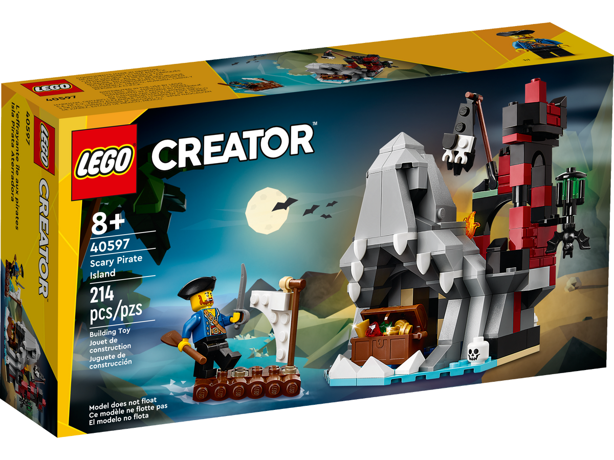 LEGO 40597 L'île des pirates effrayante – Comme neuf | Grade A