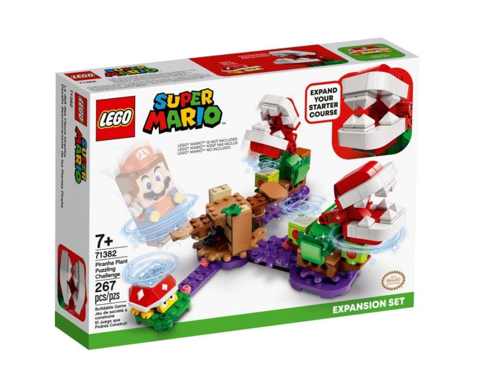 LEGO 71382 Piranha Plant Puzzling Challenge Expansion Set – Imperfect Box | Grade A
