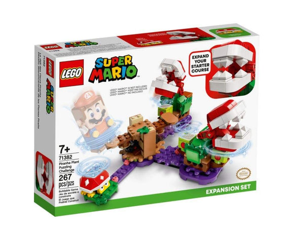 LEGO 71382 Piranha Plant Puzzling Challenge Expansion Set – Imperfect Box | Grade A