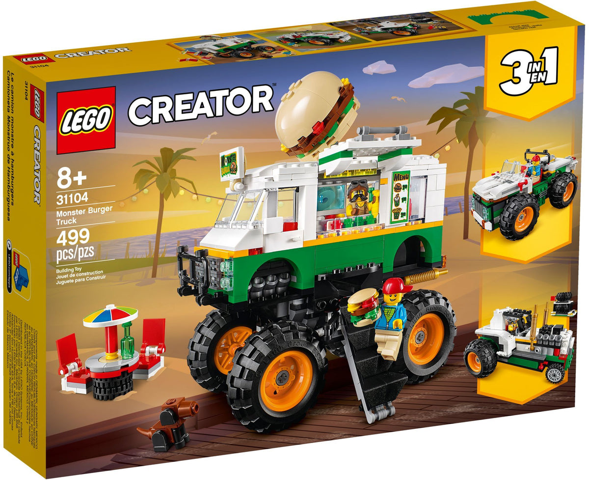 LEGO 31104 Monster Burger Truck – Used | Grade A