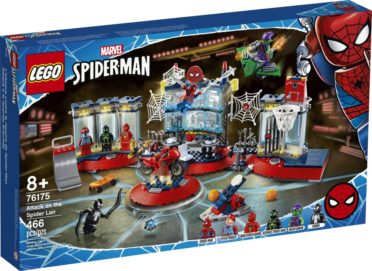 LEGO 76175 Attack on the Spider Lair – Like New | Grade A