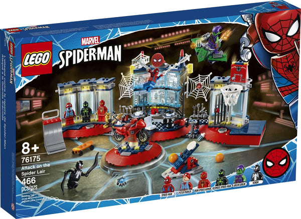 LEGO 76175 Attack on the Spider Lair – Like New | Grade A