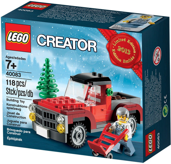 LEGO 40083 Christmas Tree Truck – Like New | Grade A
