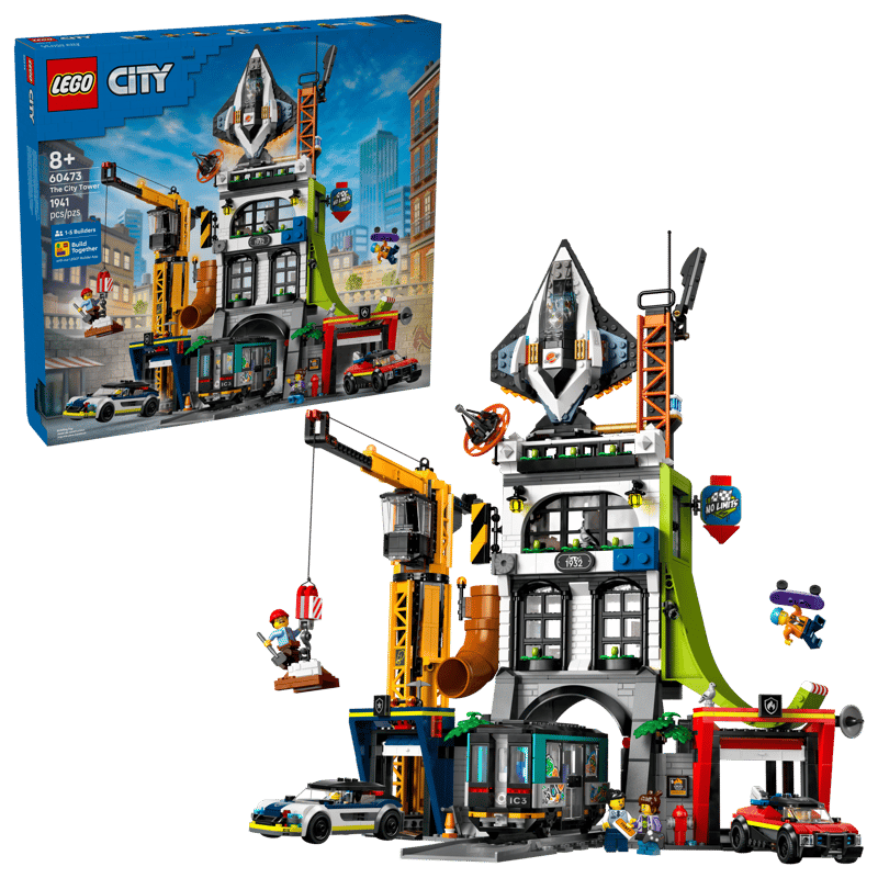 LEGO 60473 La tour de la ville – Comme neuf | Grade A