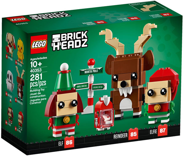 LEGO 40353 Le renne, le lutin et Elfie – Comme neuf | Grade A