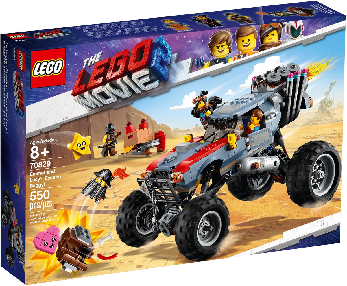 LEGO 70829 Emmet and Lucy's Escape Buggy! – Like New | Grade A