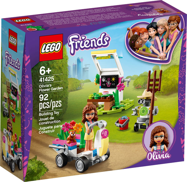 LEGO 41425 Olivia's Flower Garden – Like New | Grade A