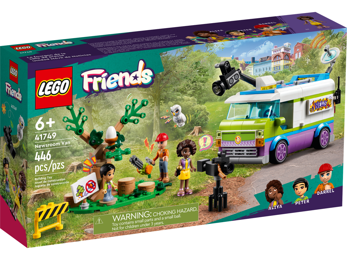 LEGO 41749 Newsroom Van – Like New | Grade A