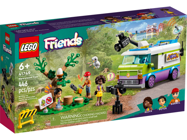 LEGO 41749 Newsroom Van – Like New | Grade A