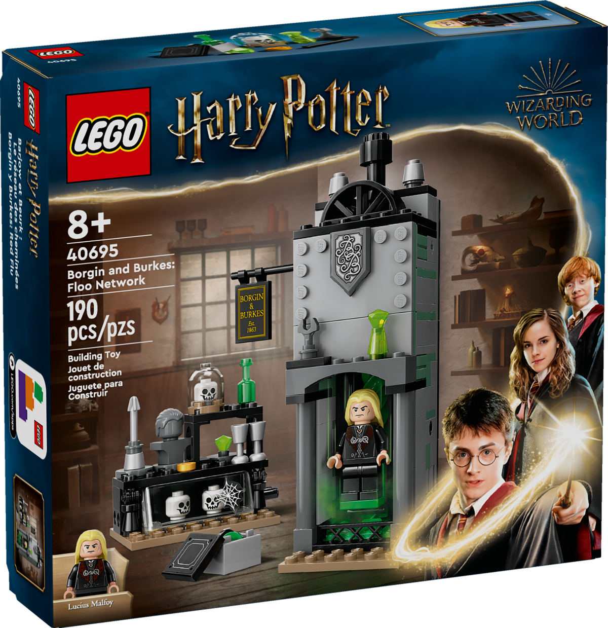 LEGO 40695 Barjow et Beurk : le réseau des cheminées – Comme neuf | Grade A