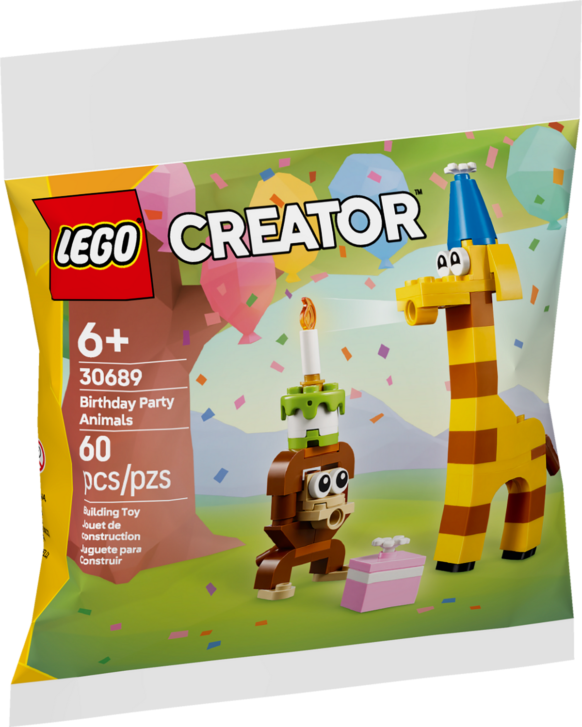 LEGO 30689 Birthday Party Animals – Like New | Grade A