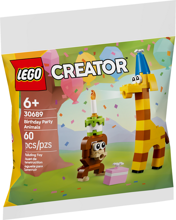 LEGO 30689 Birthday Party Animals – Like New | Grade A