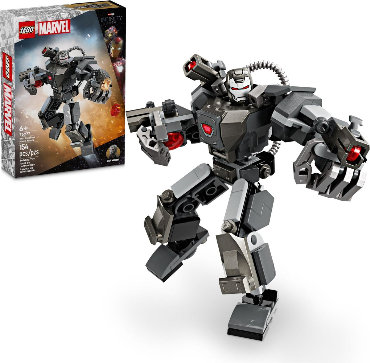 LEGO 76277 War Machine Mech Armor – Like New | Grade A