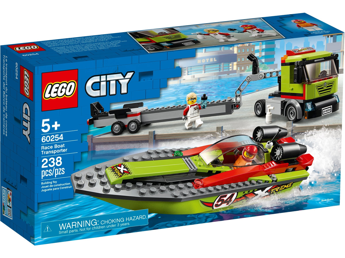 LEGO 60254 Race Boat Transporter – Like New | Grade A