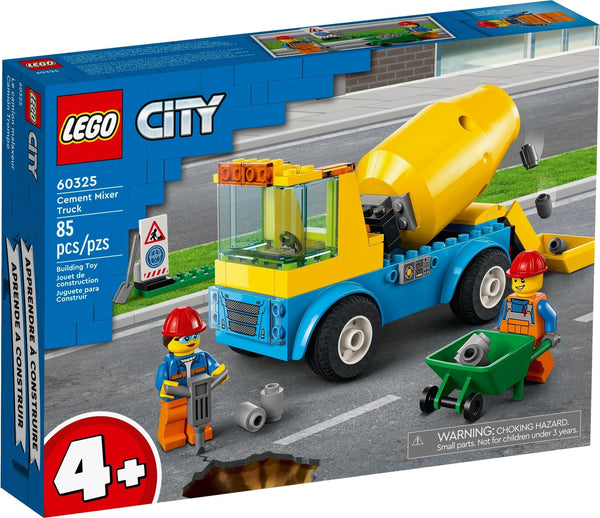 LEGO 60325 Le camion bétonnière – Comme neuf | Grade A