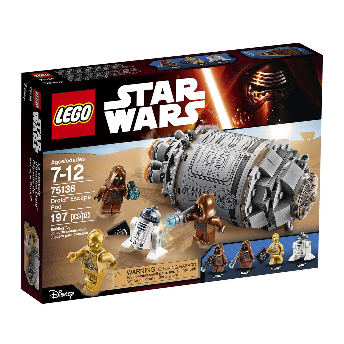 LEGO 75136 Droid Escape Pod – Like New | Grade A
