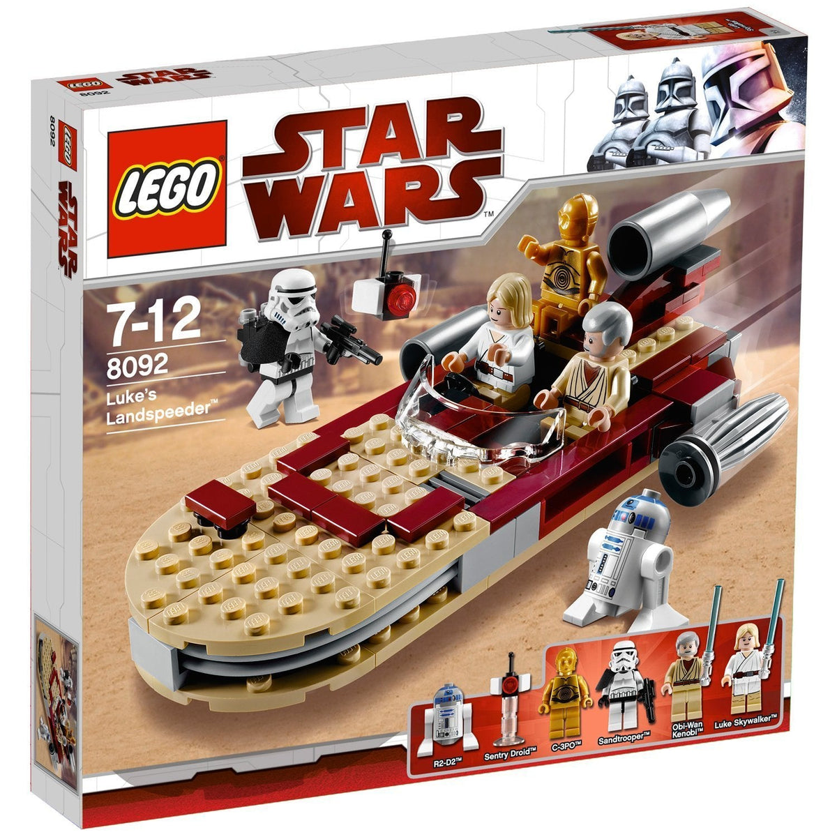 LEGO 8092 Luke's Landspeeder – Like New | Grade A