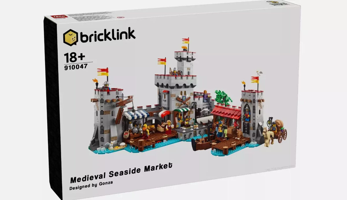 LEGO 910047 Medieval Seaside Market – Like New | Grade A