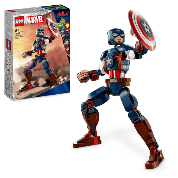 LEGO 76258 Captain America Construction Figure – Used | Grade A