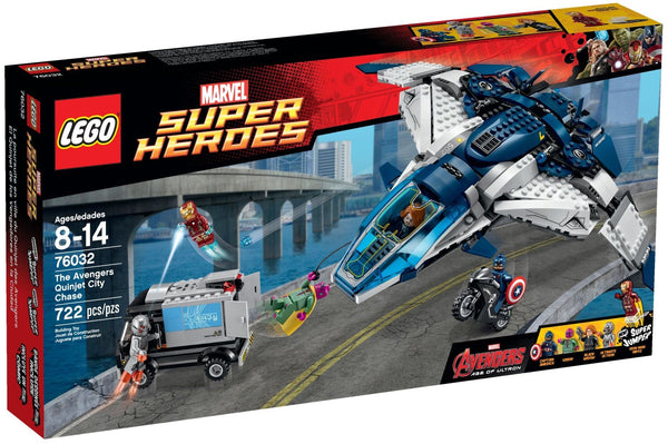 LEGO 76032 The Avengers Quinjet City Chase – Like New | Grade A