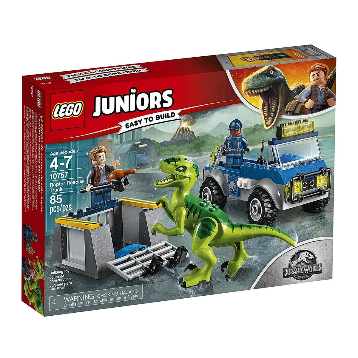 LEGO 10757 Raptor Rescue Truck – Imperfect Box | Grade A