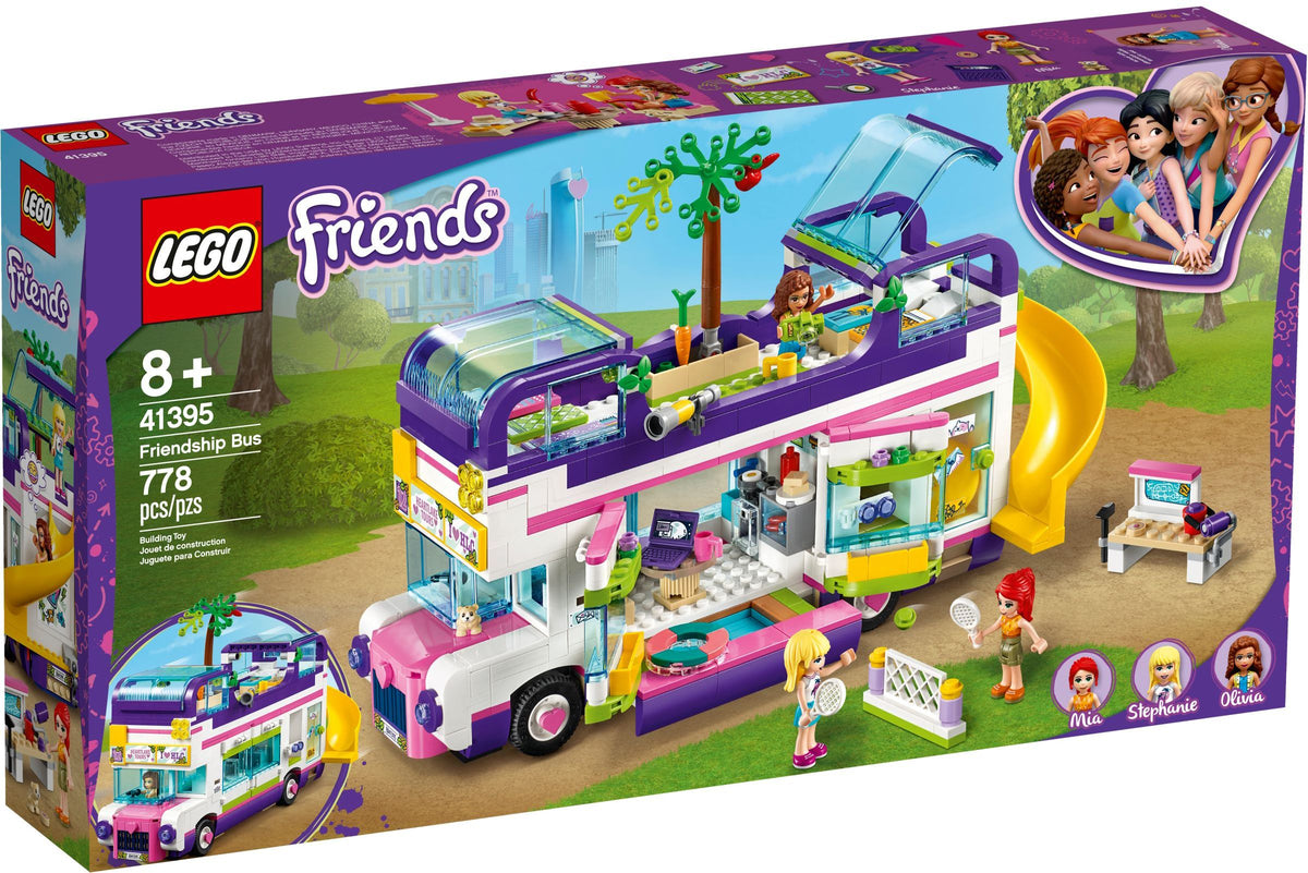 LEGO 41395 Le bus de l'amitié – Boîte abîmée | Grade A