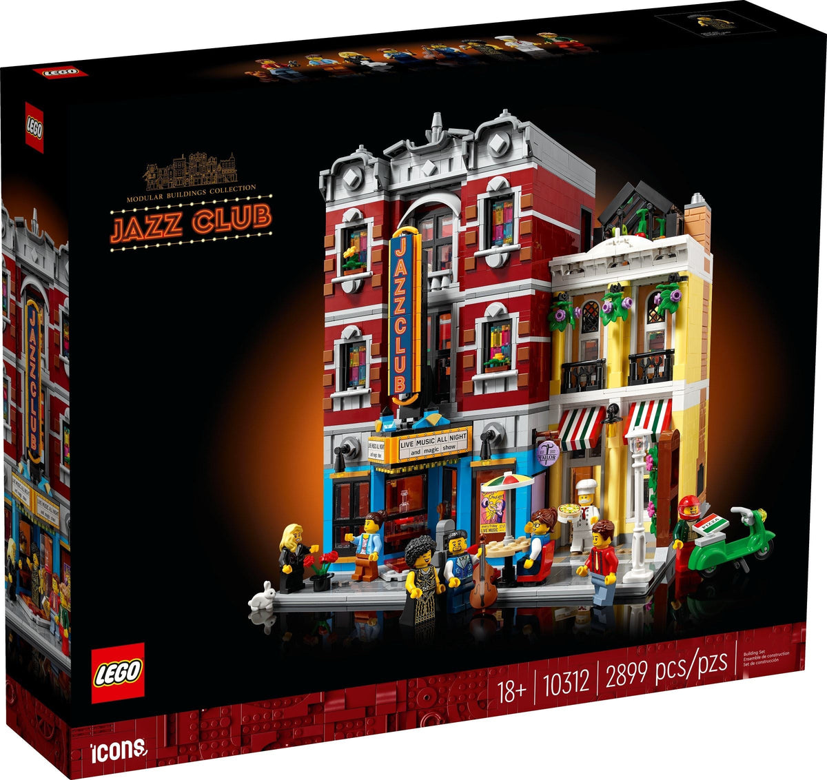 LEGO 10312 Le Jazz Club – Comme neuf | Grade A