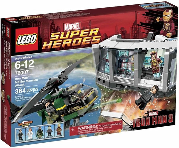 LEGO 76007 Iron Man: Malibu Mansion Attack – Used | Grade A