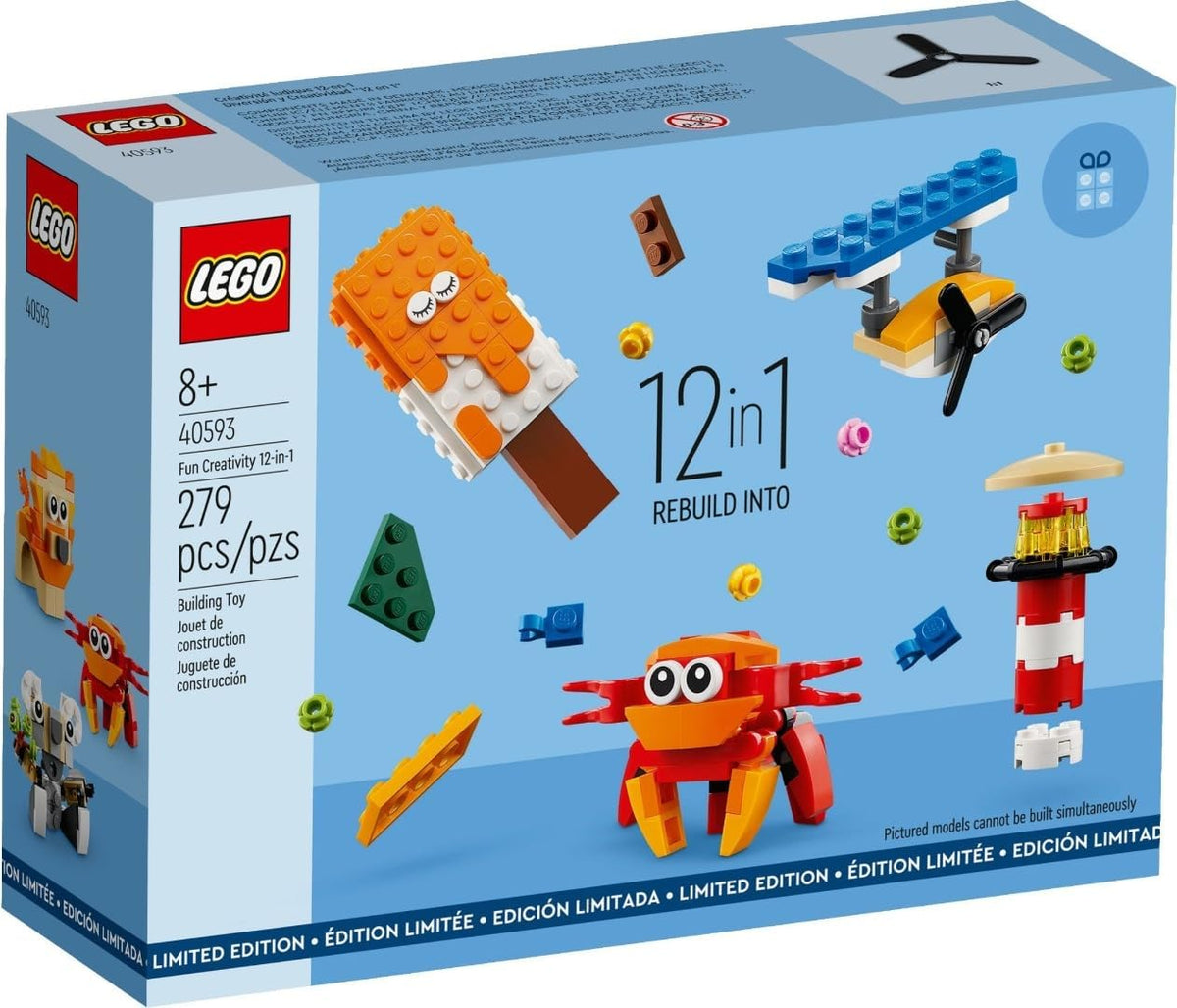 LEGO 40593 Créativité ludique 12-en-1 – Comme neuf | Grade A