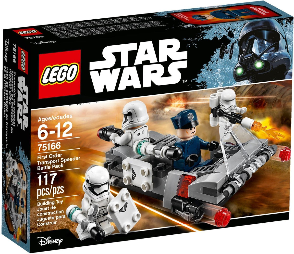 LEGO 75166 Battle Pack speeder de transport du Premier Ordre – Boîte abîmée | Grade A